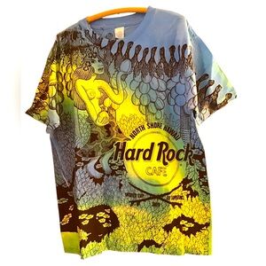 NEW Vintage 1989 Hard Rock Cafe World Cup of Surfing Tee Shirt